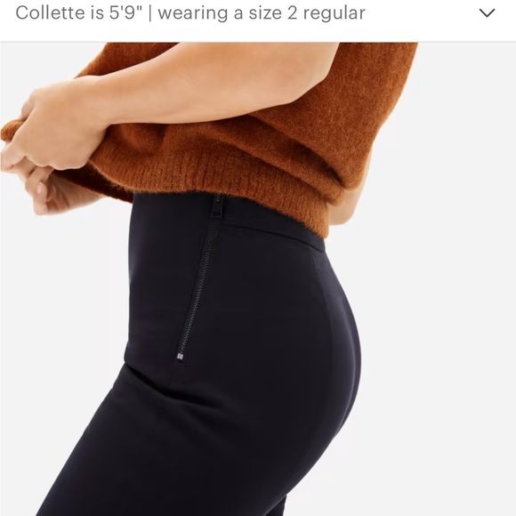 Everlane cotton side-zip pants - Picture 2 of 6